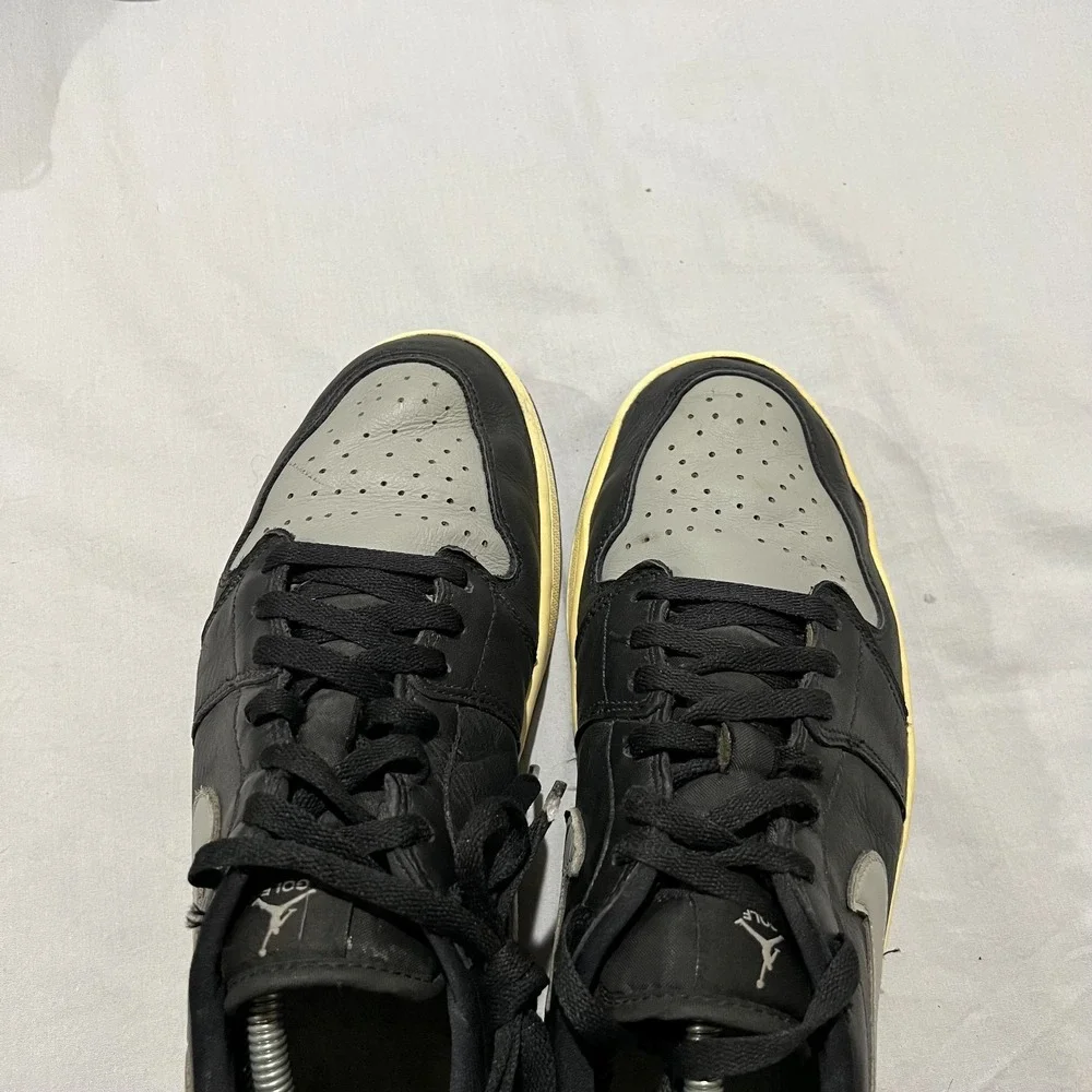Nike Air Jordan 1 Golf Shadow Low Mens Black Sneaker Shoes DD9315-001 Size 11